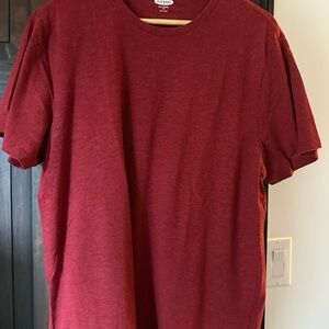 Old Navy Red Short Sleeve Tee